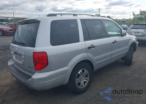 2004 Honda Pilot Ex-L from USA, damaged, VIN 2HKYF18534H620535